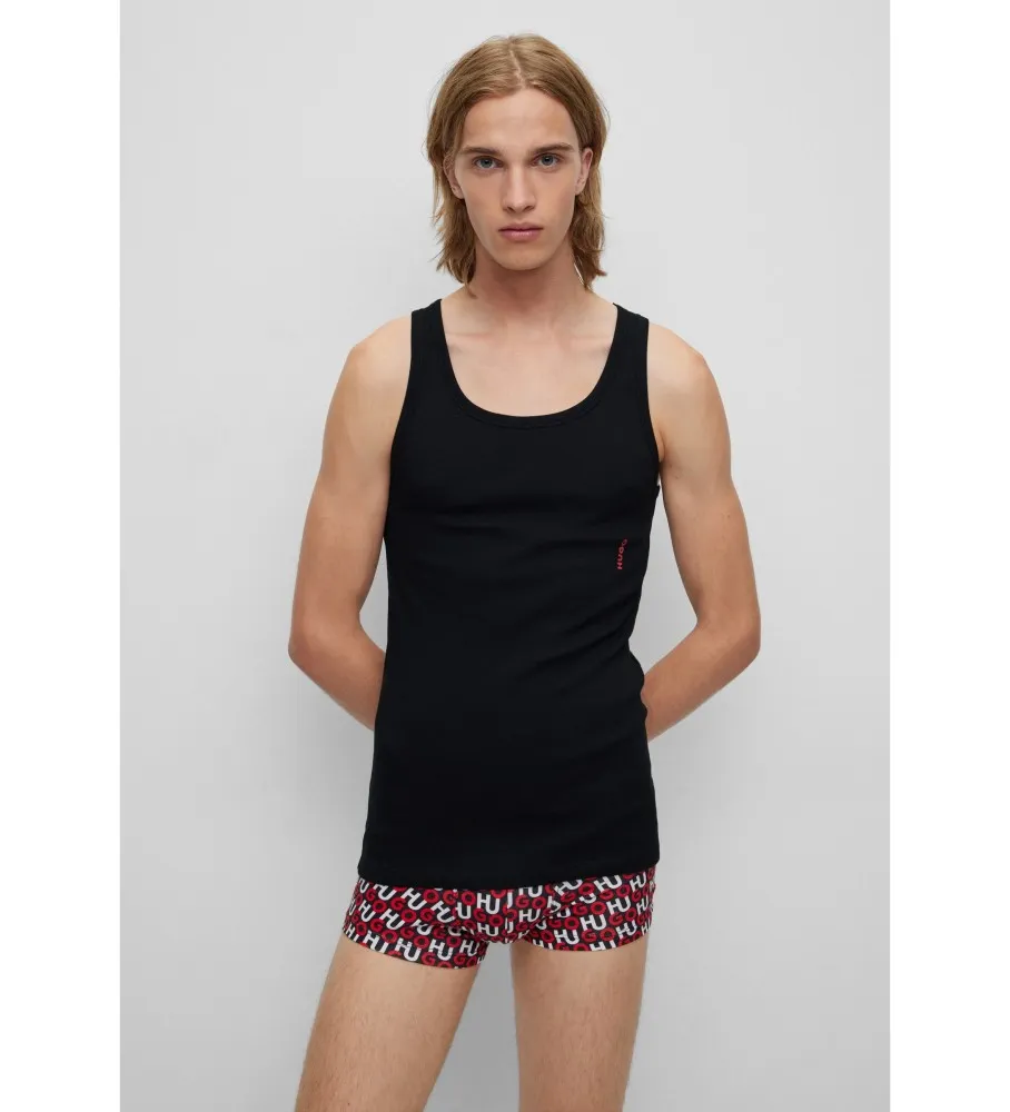 Pack 2 Camisetas Interiores Logo negro