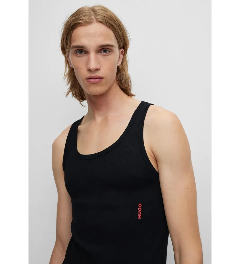 Pack 2 Camisetas Interiores Logo negro