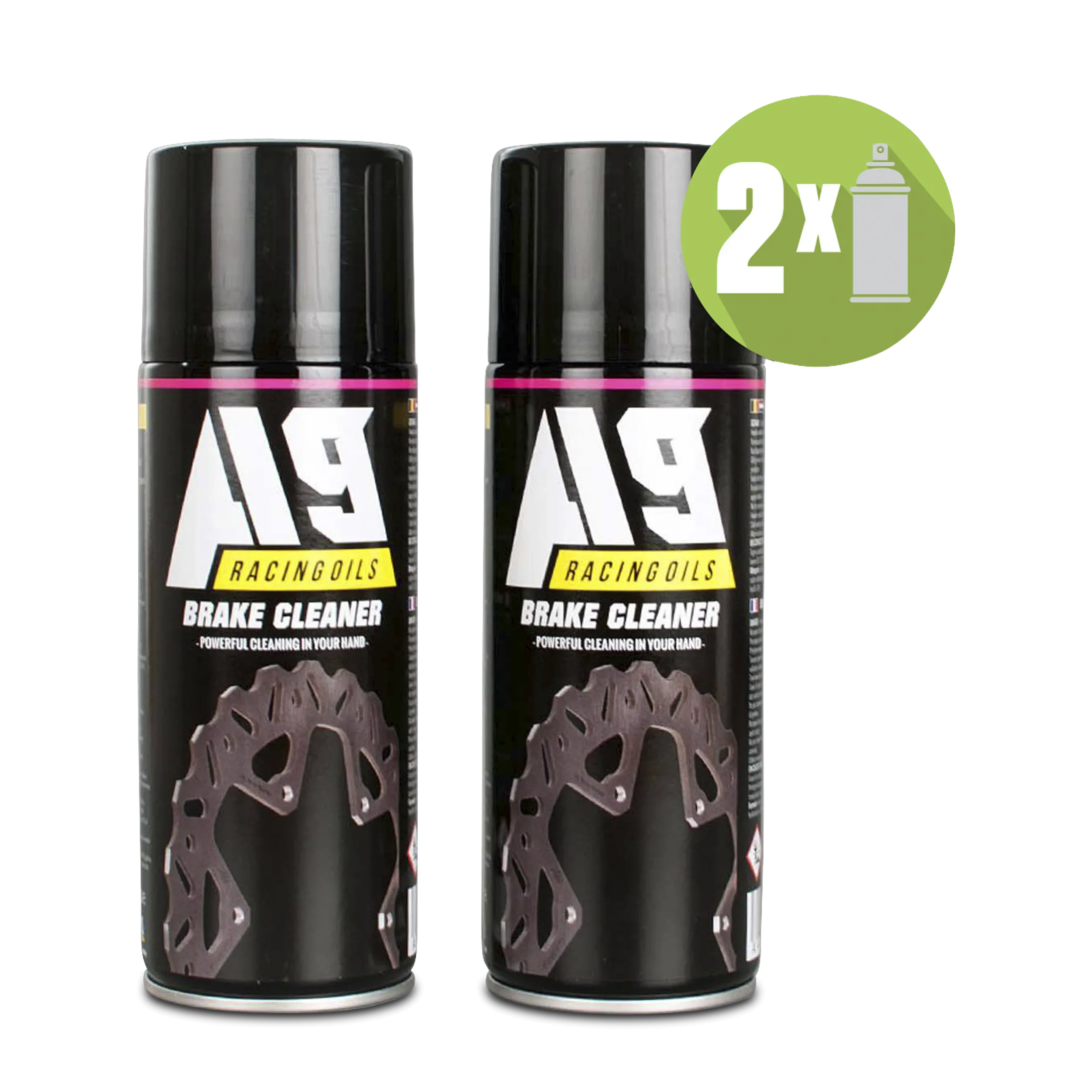 PACK2 LIMPIADOR DE FRENO A9 RACING
