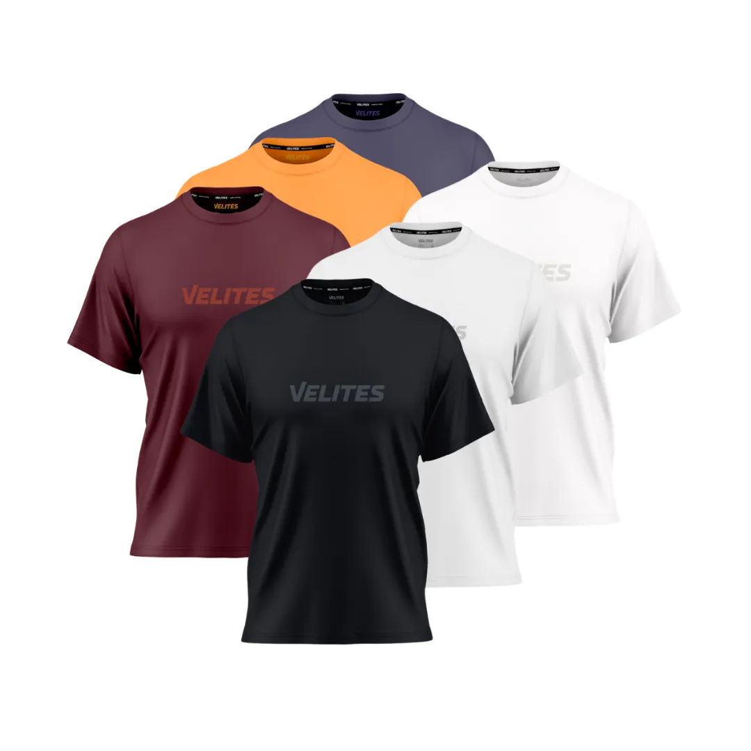 PACK 6 TSHIRT HOLO FALL + BASICS