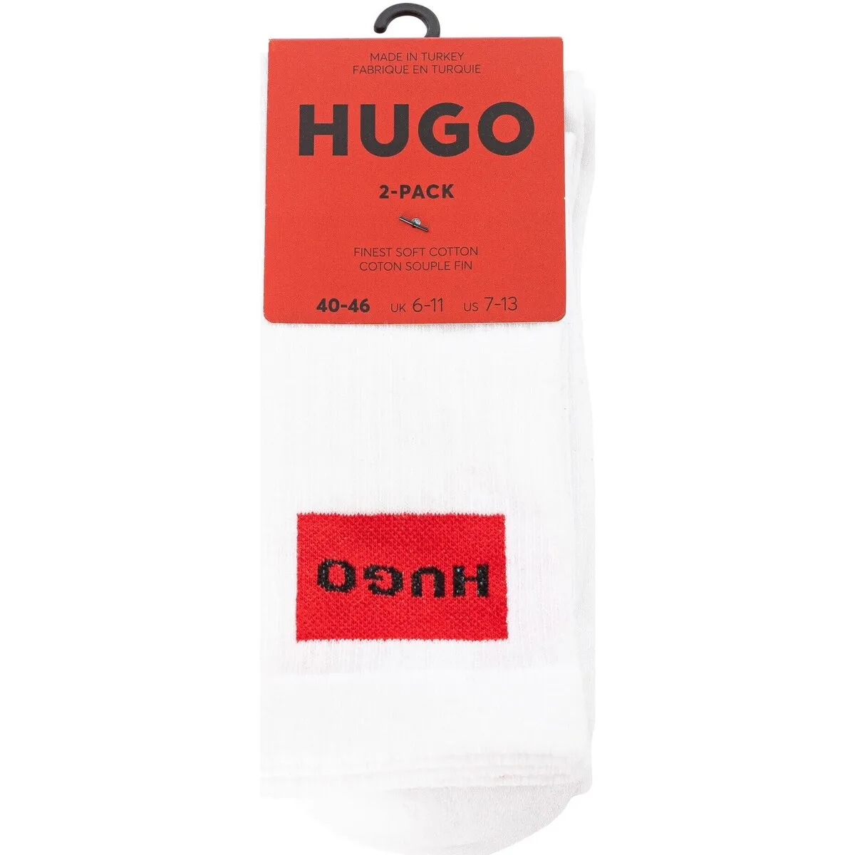 Pack De 2 Calcetines Con Logo De Caja
