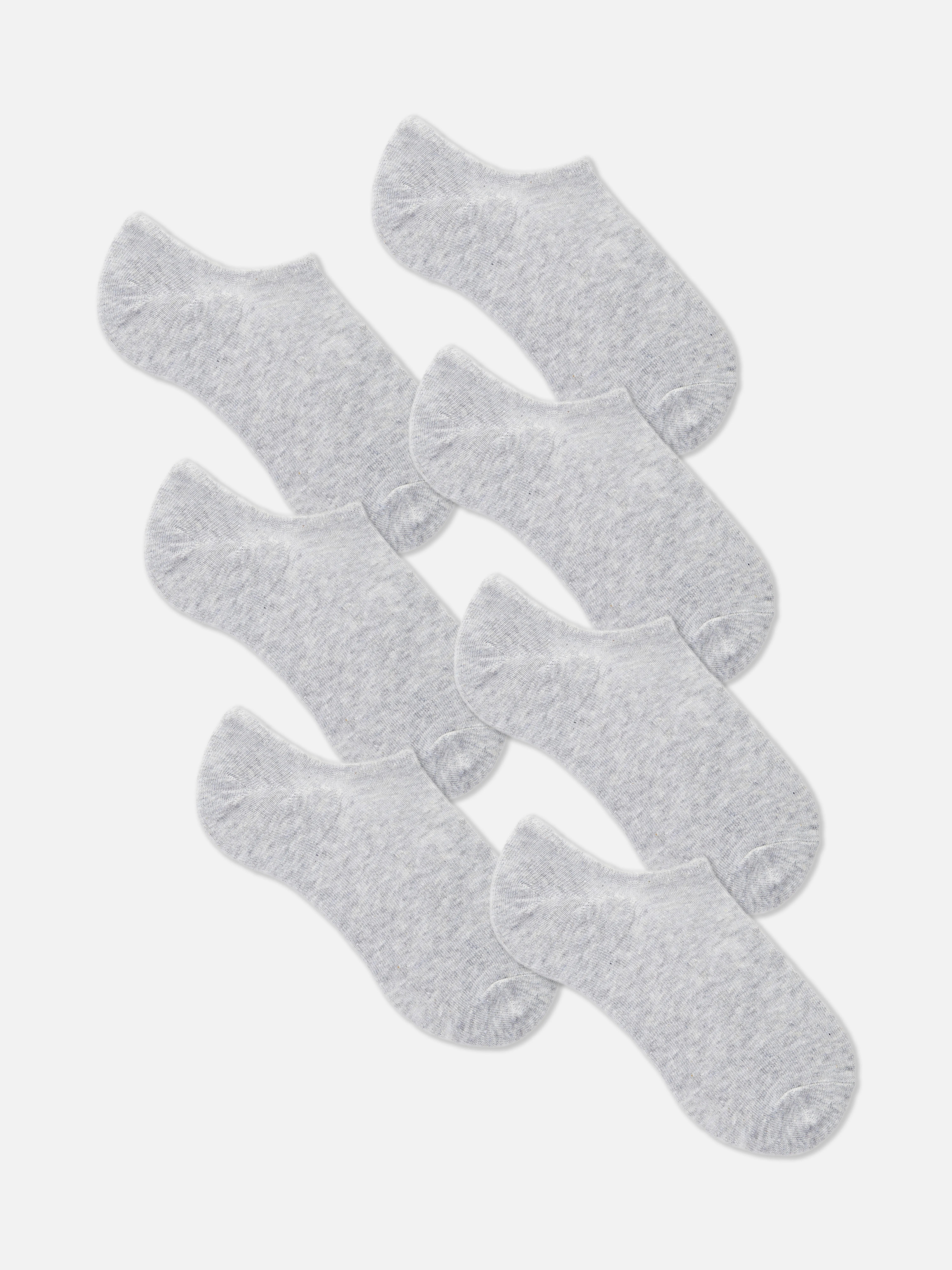 Pack de 7 pares de calcetines invisibles