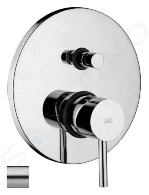 PAFFONI STICK  GRIFO EMPOTRADO PARA 2 DISPOSITIVOS CON CUERPO DE MONTAJE, ACERO INOXIDABLE SK015ST