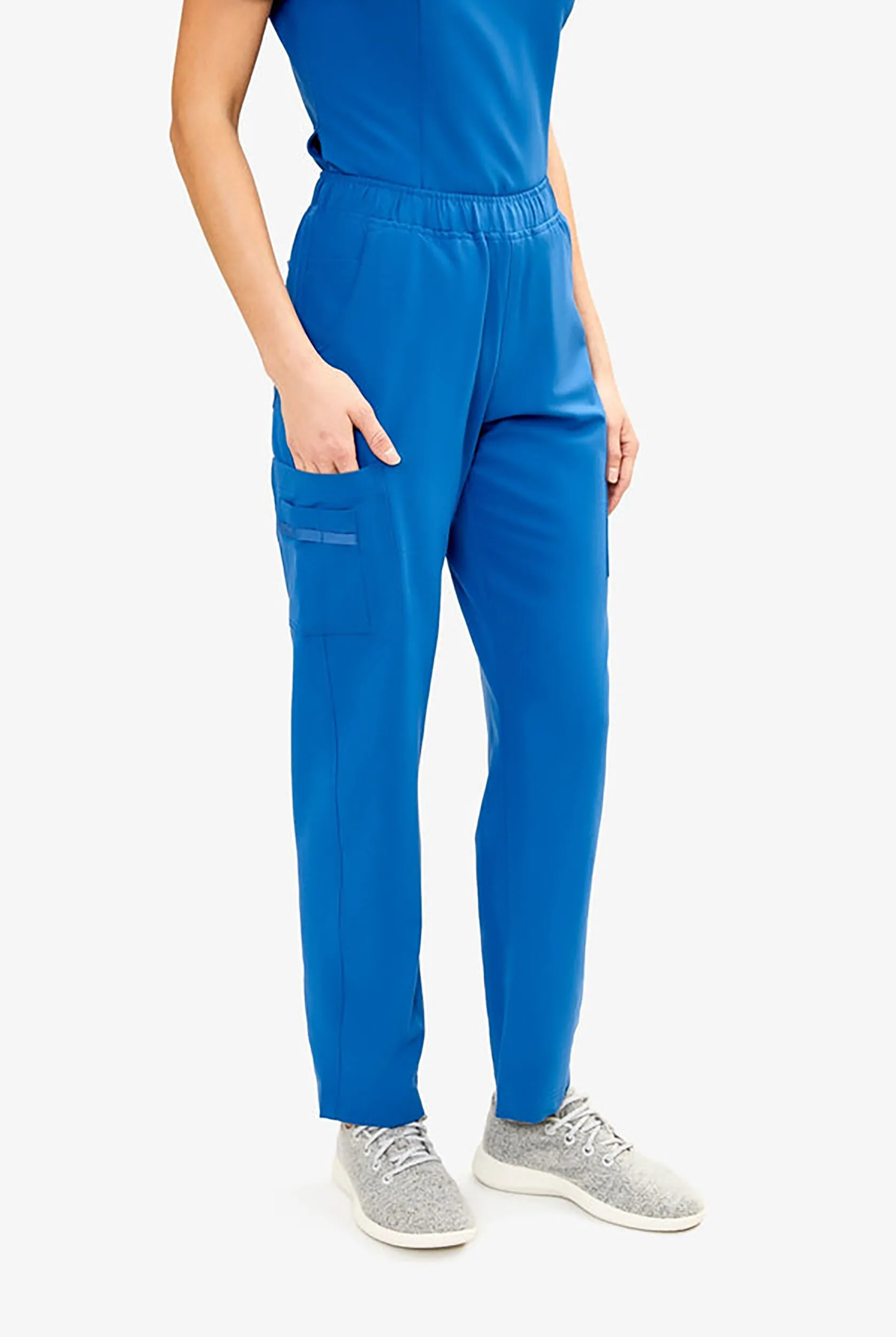 Pantalón médico Keswi con cordón interior y 9 bolsillos para mujer