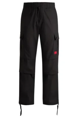 Pantalones cargo regular fit en algodón antidesgarros