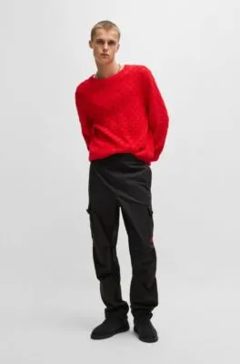 Pantalones cargo regular fit en algodón antidesgarros