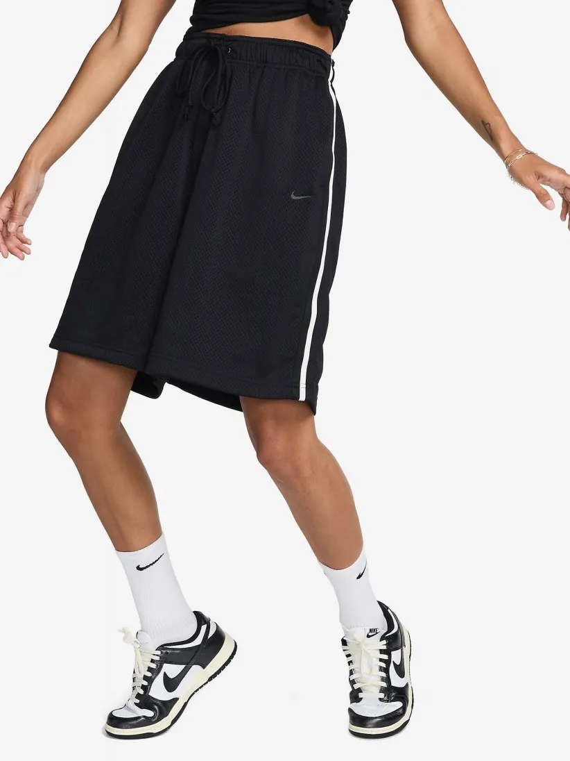PANTALONES CORTOS NIKE SPORTSWEAR WOMEN'S MIDRISE OVERSIZED MESH