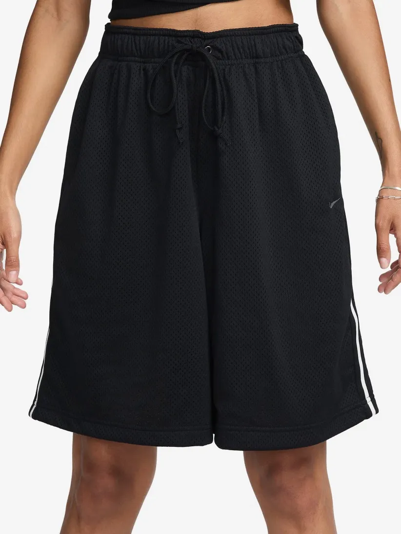 PANTALONES CORTOS NIKE SPORTSWEAR WOMEN'S MIDRISE OVERSIZED MESH