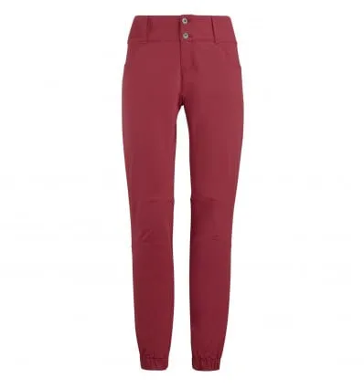 Pantalones de escalada Millet rojo de mujer (Tango)