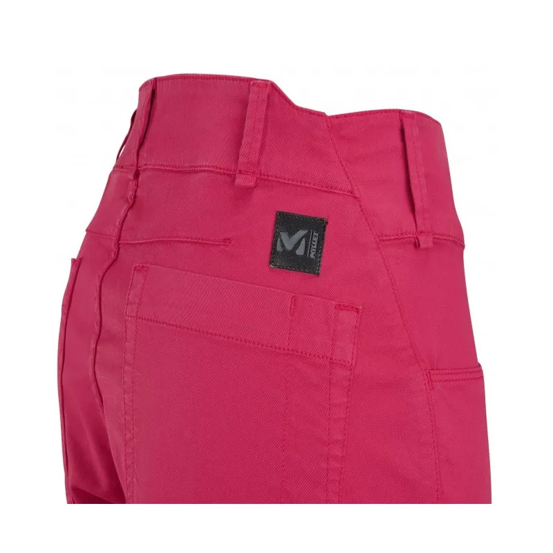 Pantalones de escalada Millet rojo de mujer (Tango)