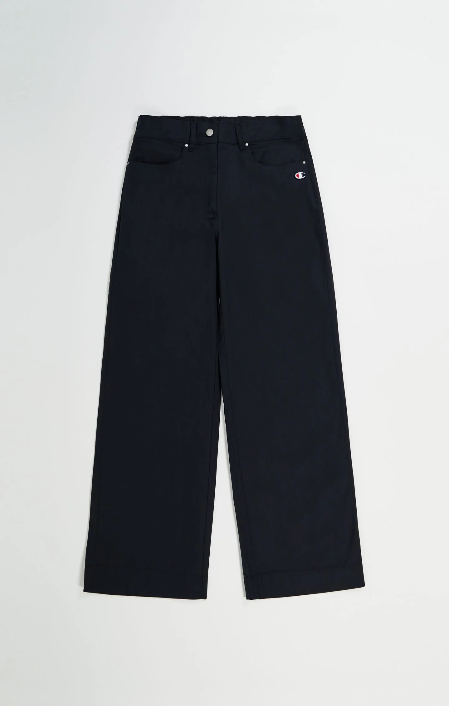 Pantalones de Sarga de Algodón Stretch