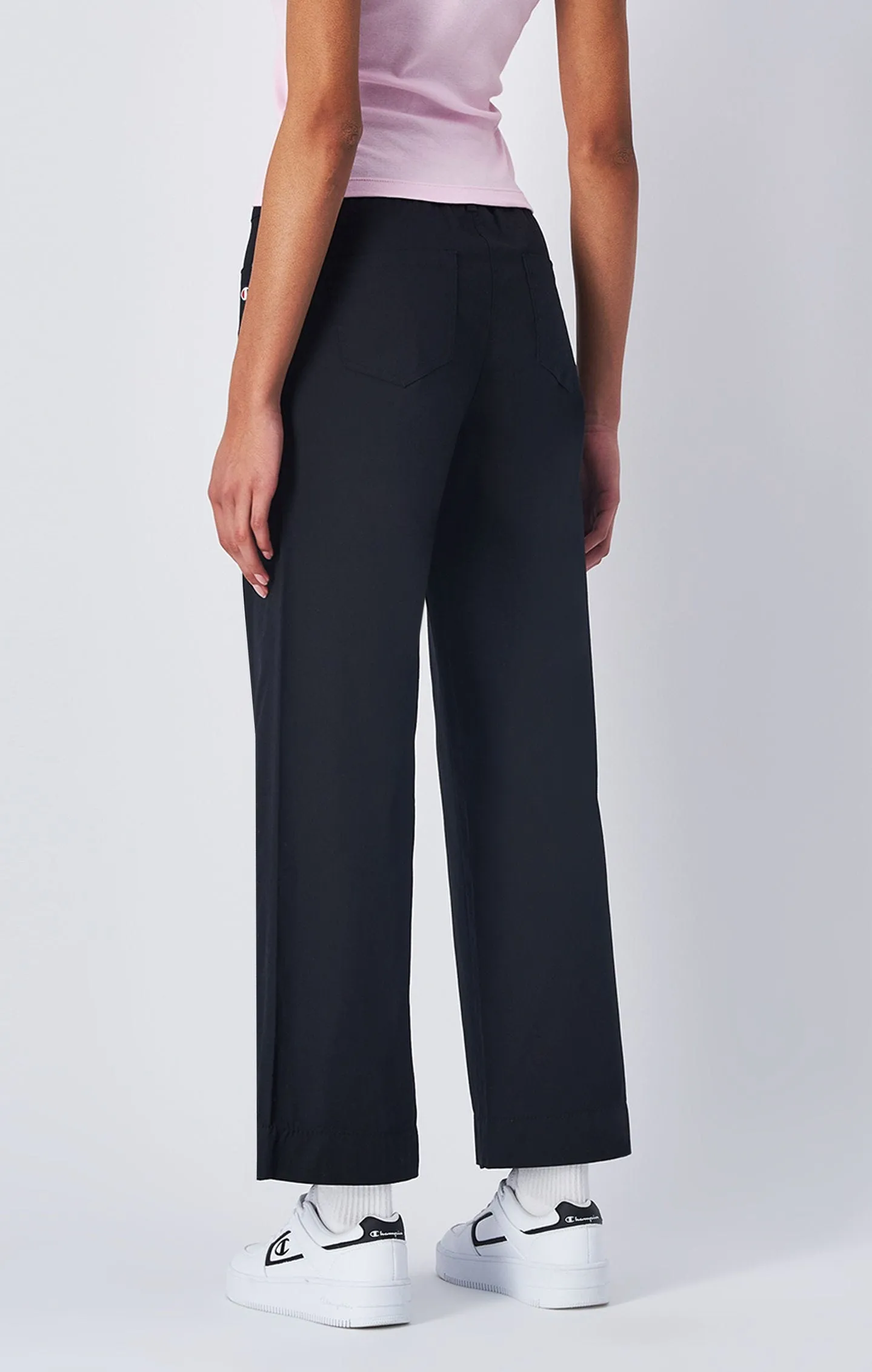 Pantalones de Sarga de Algodón Stretch