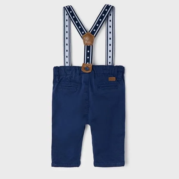 Pantalón bebé niño tirantes Mayoral Ecofriends