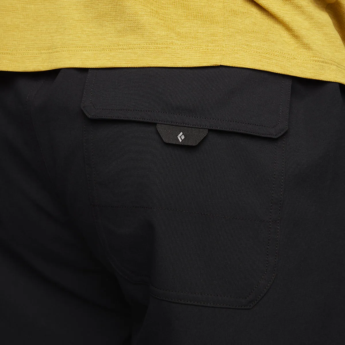 Pantalón Corto Hombre M Sierra Shorts Black Diamond Negro