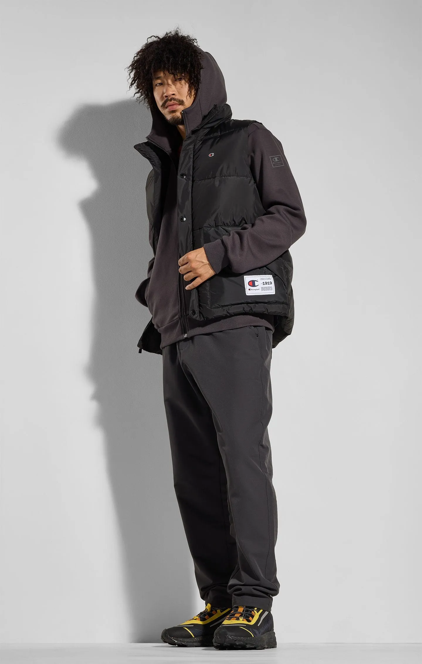 Pantalón de tejido de corte ajustado