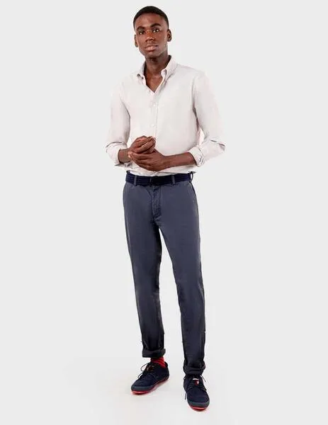 Pantalón El Ganso Chino marino para hombre