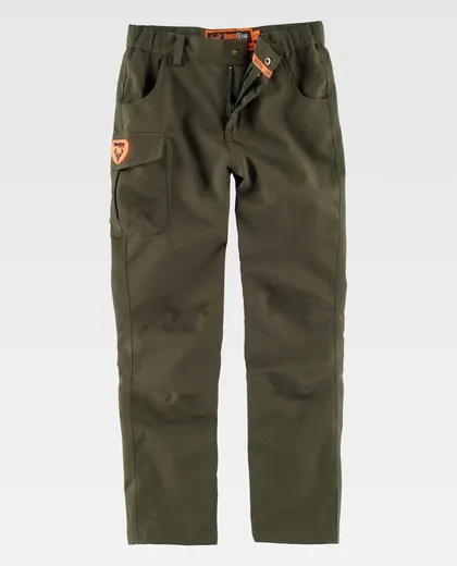 Pantalón impermeable para niño Verde Caza