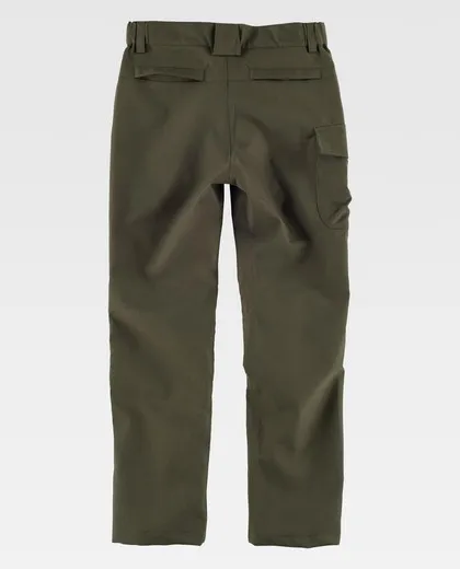 Pantalón impermeable para niño Verde Caza