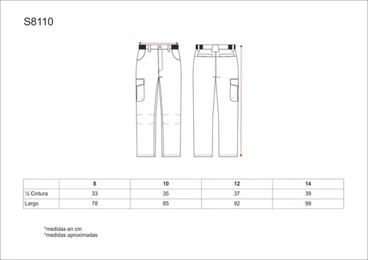 Pantalón impermeable para niño Verde Caza