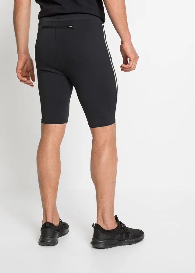 Pantalón para correr corto Negro