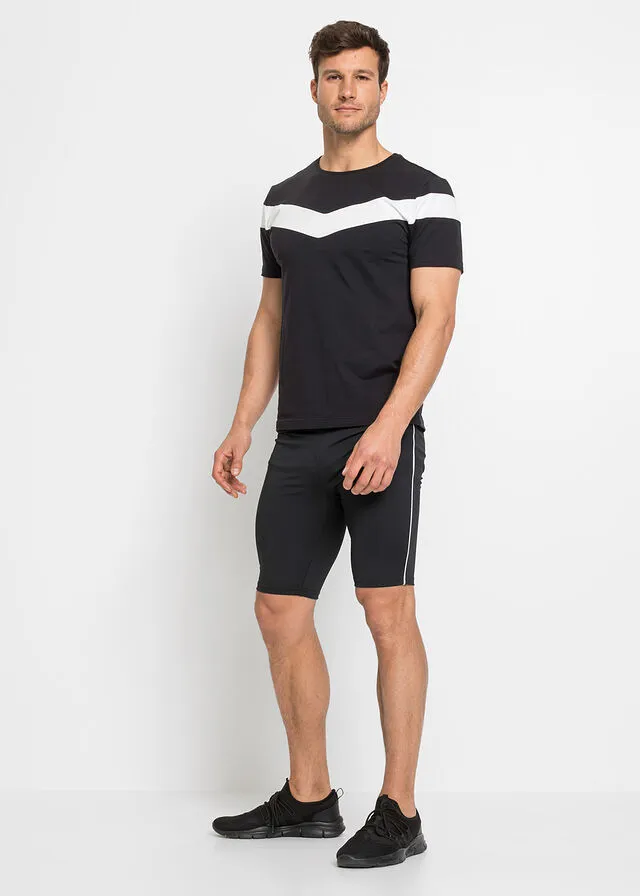 Pantalón para correr corto Negro
