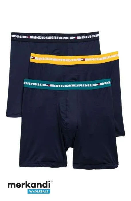 Paquete de 36 prendas interiores para hombre Tommy Hilfiger a granel: estilos y tamaños variados