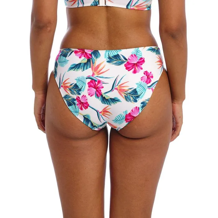 Parte de abajo Bikini Freya Swim Palm paradise Slip AS205070 White
