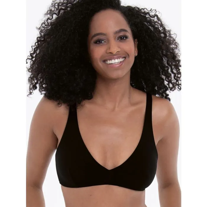Parte de arriba bikini Rosa Faia Pure sin aros 8780 Negro