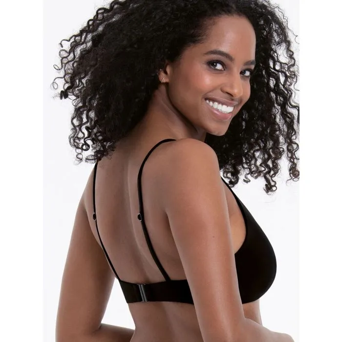 Parte de arriba bikini Rosa Faia Pure sin aros 8780 Negro