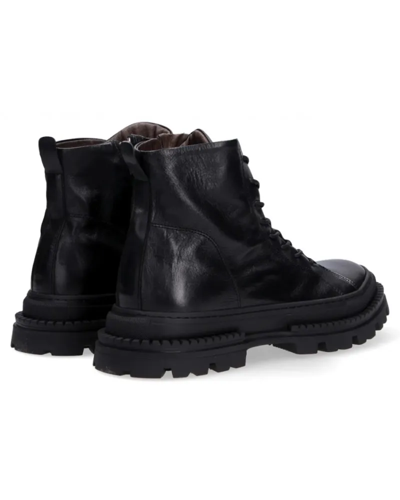 PAWELK'S  22807 NERO ANFIBIO EN CUERO MASCULINO