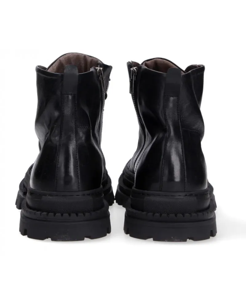 PAWELK'S  22807 NERO ANFIBIO EN CUERO MASCULINO