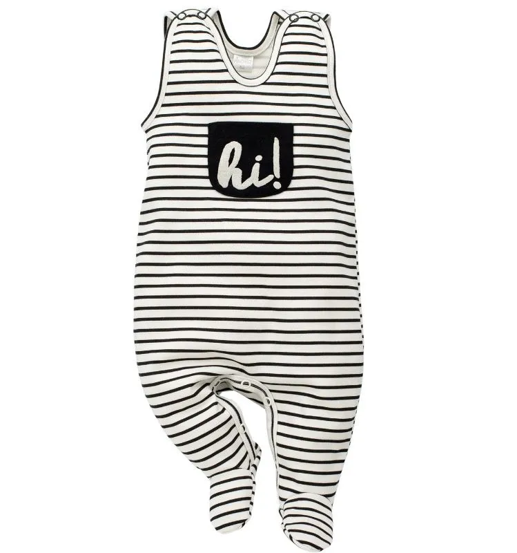 Pelele de tirantes para bebé colección Happy Day