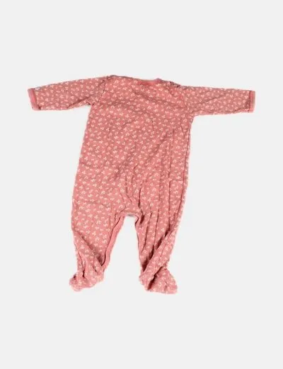 Petit Bateau Pijama rosa estampado floral