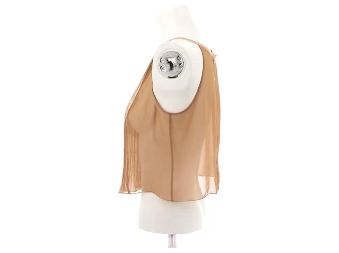 Philosophy Di Alberta Ferretti FILOSOFÍA DE ALBERTA FERRETTI  Tops T.FR 40 Seda Beige 