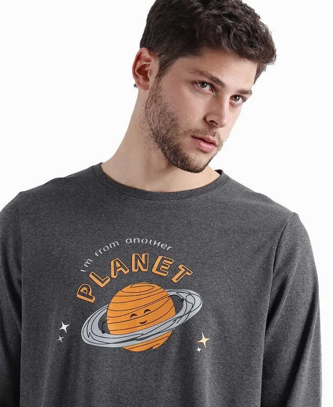 PIJAMA ADMASDIVER MOD. PLANET PARA HOMBRE
