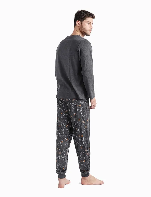 PIJAMA ADMASDIVER MOD. PLANET PARA HOMBRE