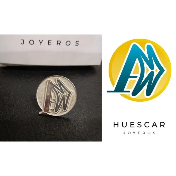 Pins de plata  para Asociaciones y grupos