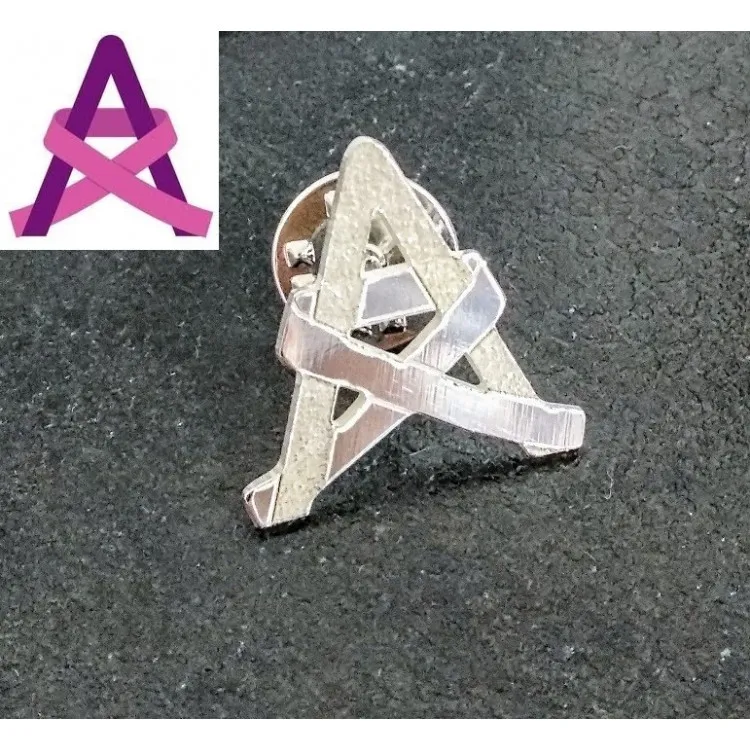 Pins de plata  para Asociaciones y grupos