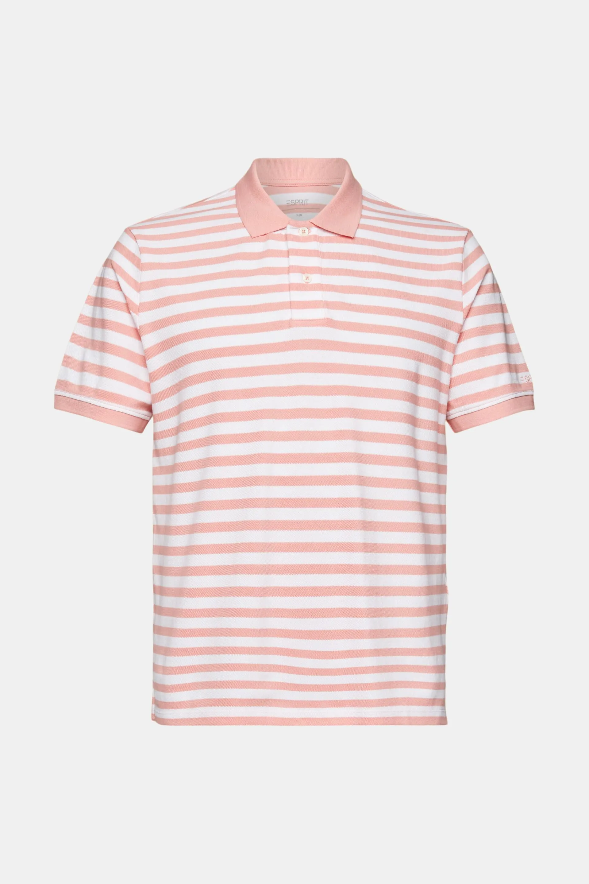 Polo de corte ceñido con rayas