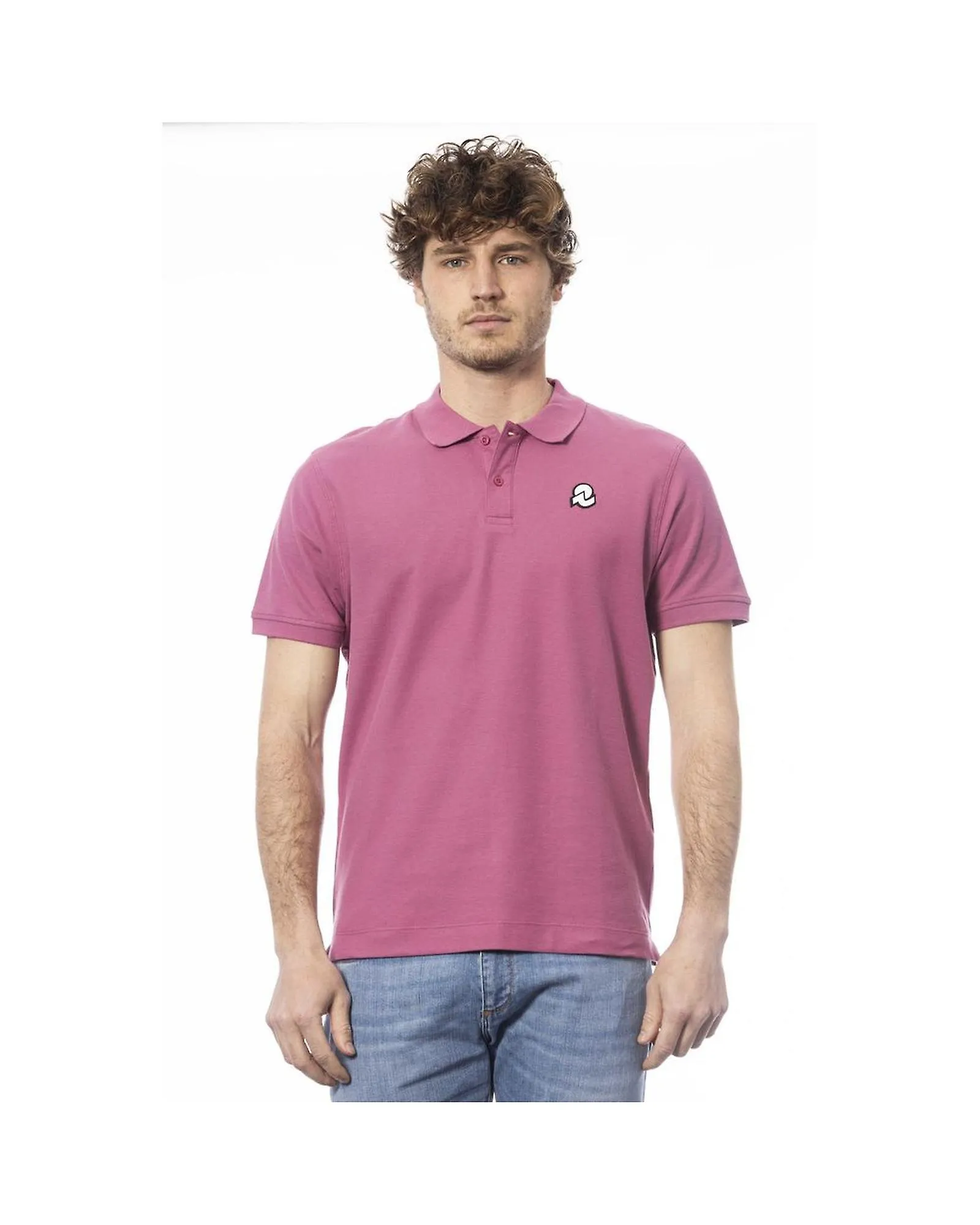 Polo de manga corta de algodón Invicta con adorno de logotipo