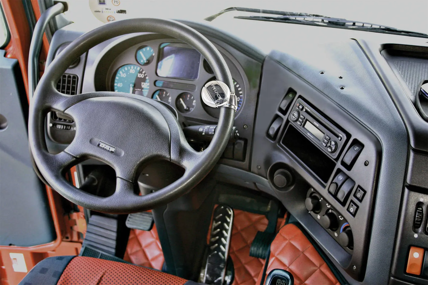 Pomo para el volante diámetro 30 mm TRUCK
