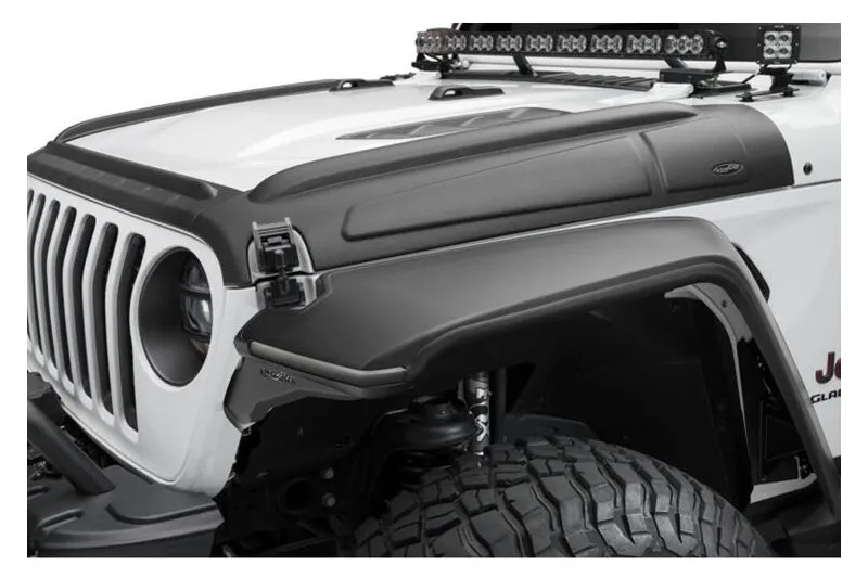 Protector de capó Bushwacker Trail Armor Wrangler JK