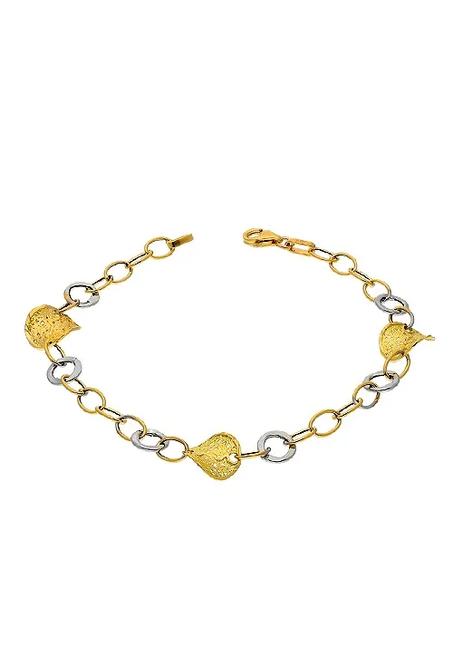 PULSERA MUJER ORO BICOLOR 18 K. 243_02850857