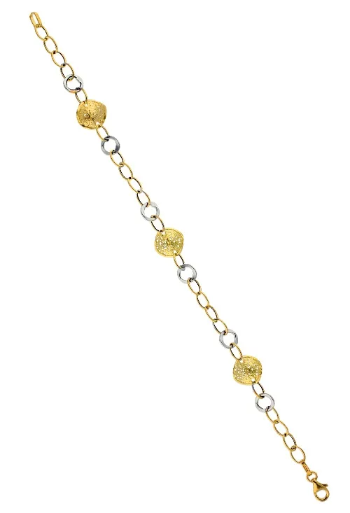 PULSERA MUJER ORO BICOLOR 18 K. 243_02850857
