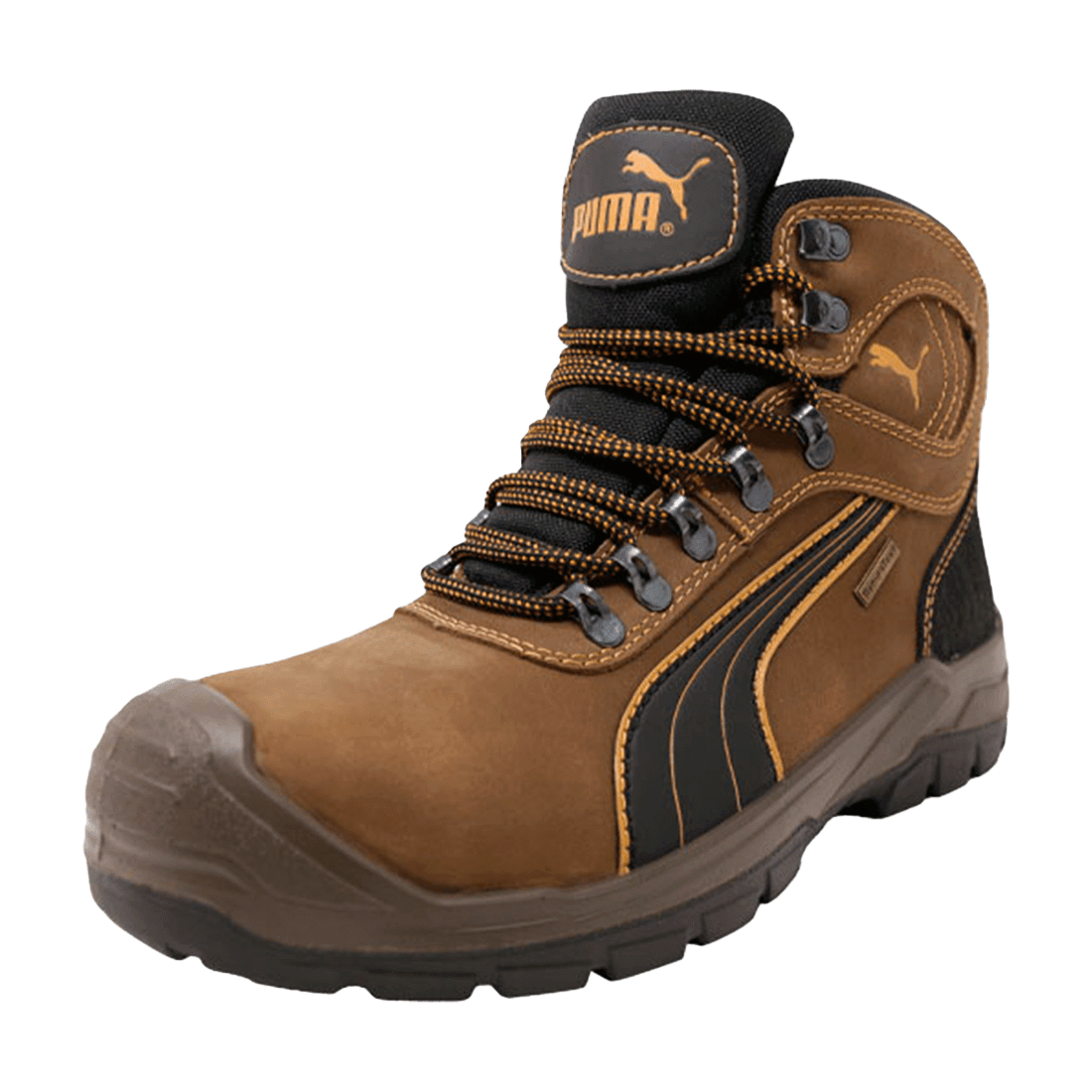 PUMA PP6302357.5 TALLA 40 ZAPATO DE CUERO DIELECTRICO PUNTA COMPOSITE CAFE/NEGRO