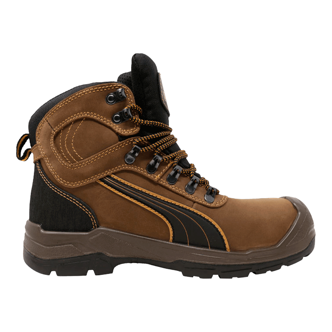 PUMA PP6302357.5 TALLA 40 ZAPATO DE CUERO DIELECTRICO PUNTA COMPOSITE CAFE/NEGRO