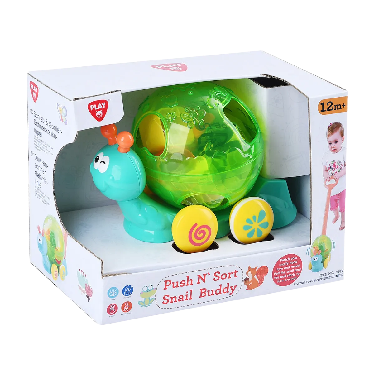 Push N' Sort Snail Buddy