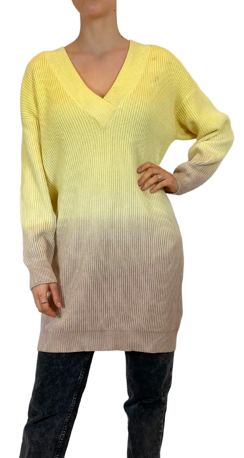 QÜINA Sweater Tejido Amarillo