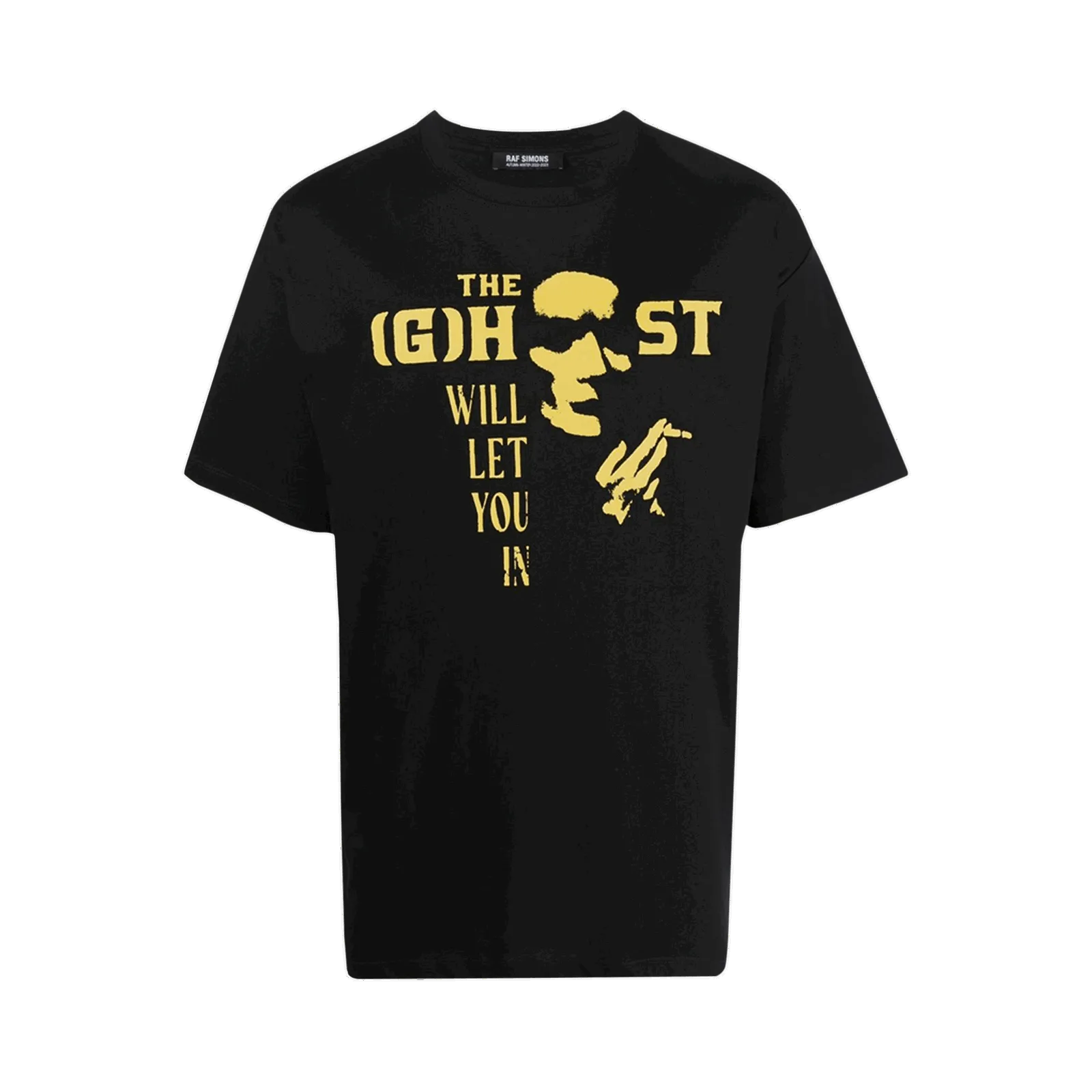 RAF SIMONS BIG FIT GHOST PRINT TSHIRT