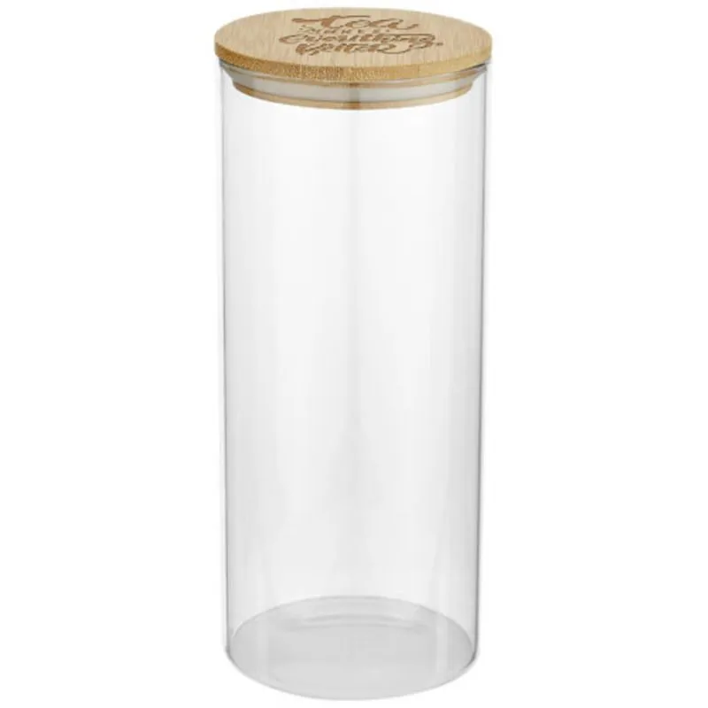 Recipiente de vidrio personalizado 940ml Boley